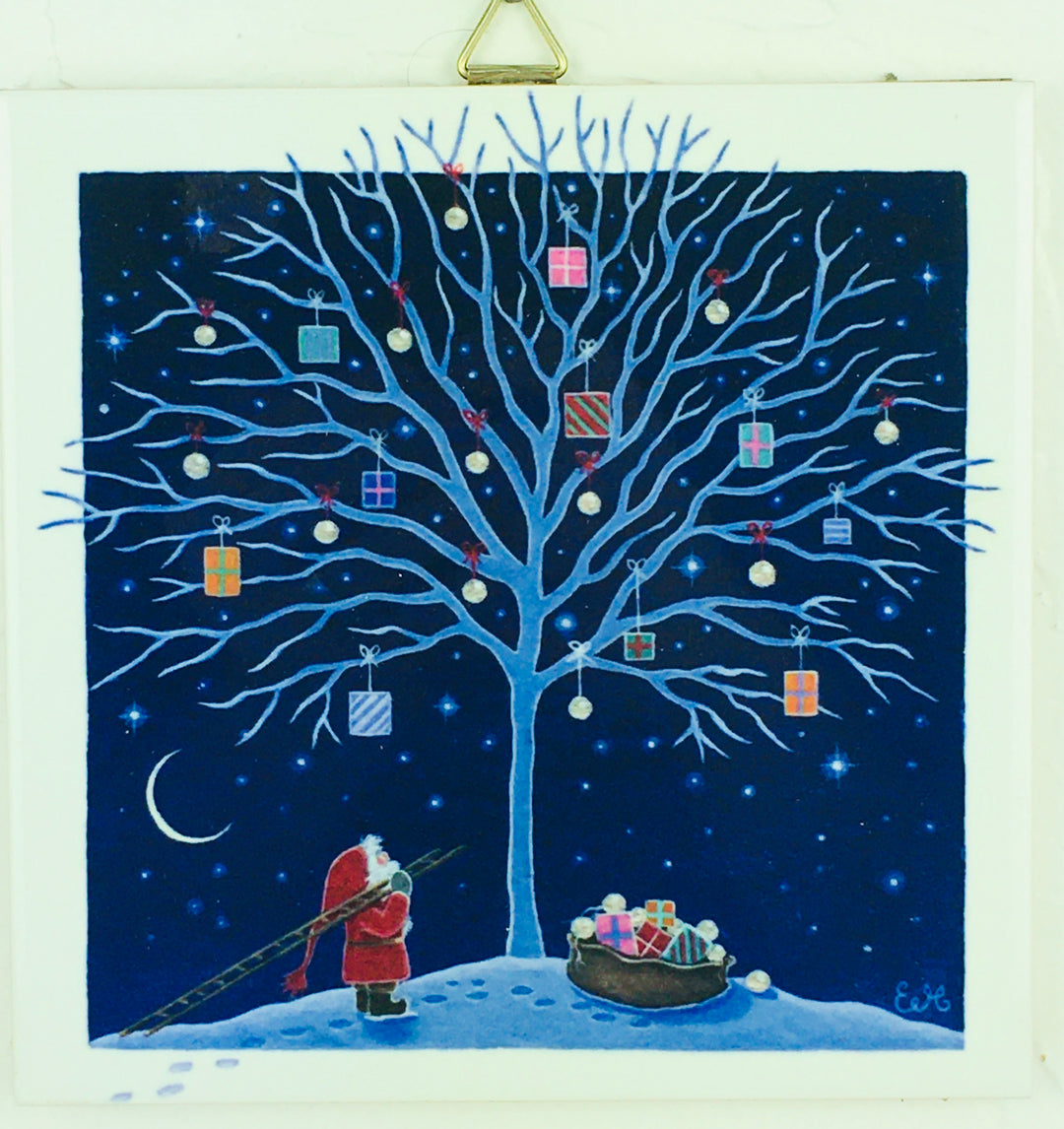 6" Ceramic Tile, Eva Melhuish Gift tree