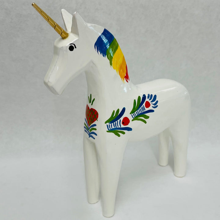 Rainbow Dala Unicorn