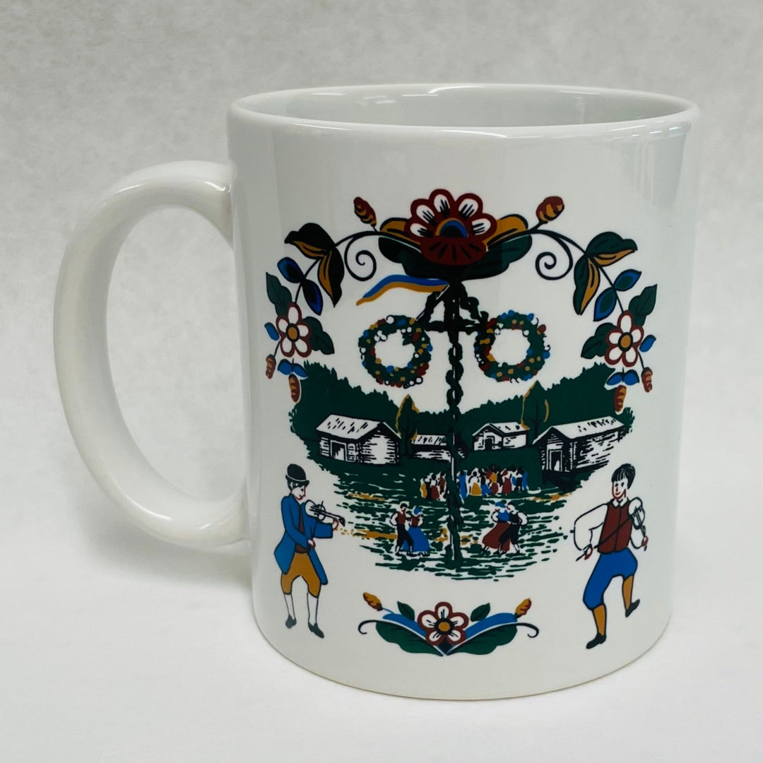 Midsummer Maypole coffee mug