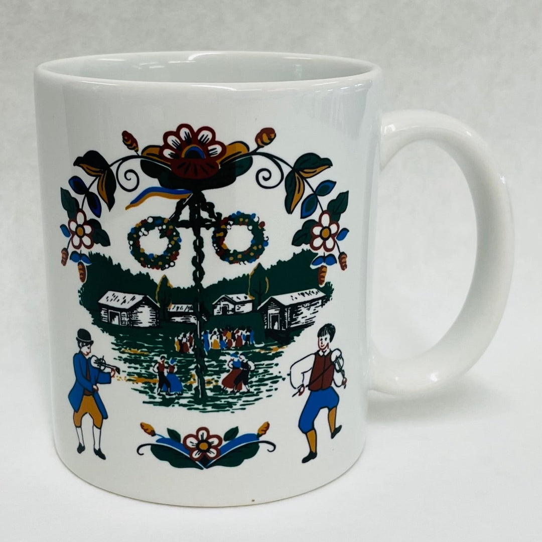 Midsummer Maypole coffee mug