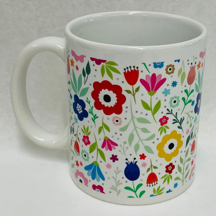 Flowers coffee mug