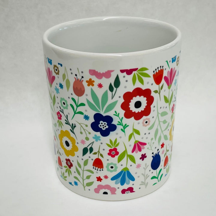 Flowers coffee mug