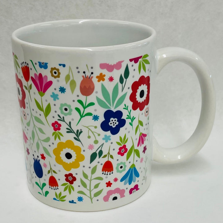 Flowers coffee mug