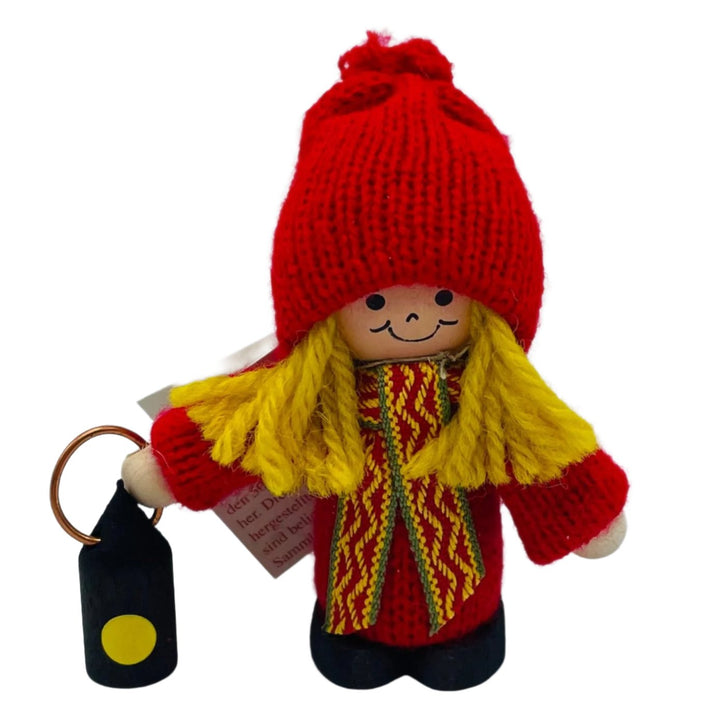 Swedish Tomte Girl with Lantern