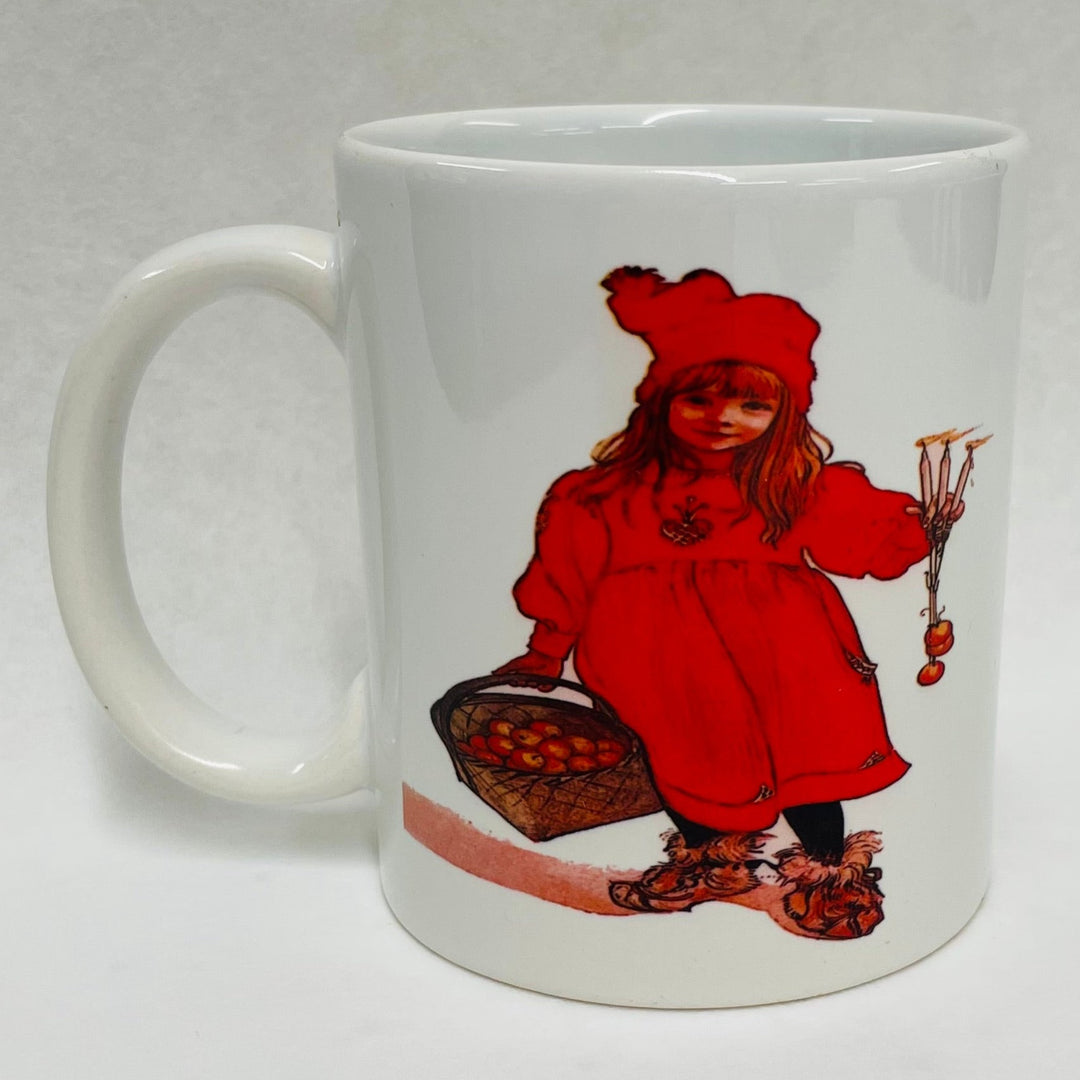 Carl Larsson Apple Girl coffee mug