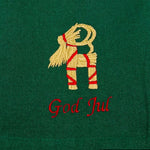 Dish Towel - God Jul Straw Goat