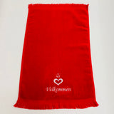 Finger tip towel - Velkommen Heart