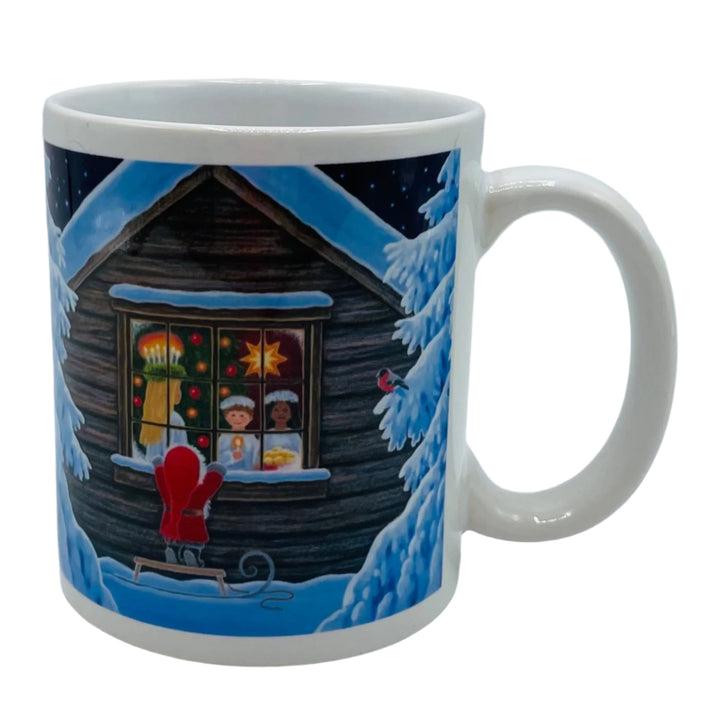 Eva Melhuish Lucia at home coffee mug