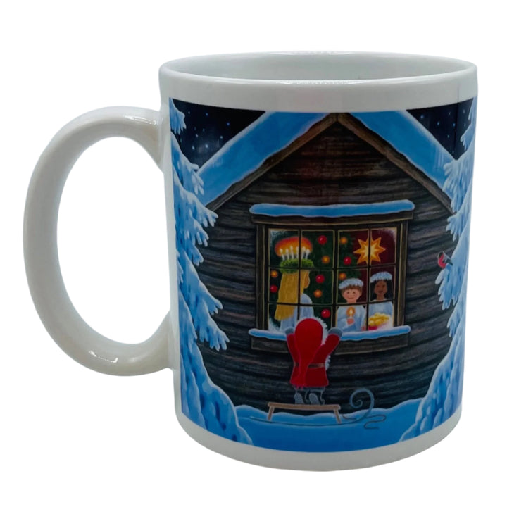 Eva Melhuish Lucia at home coffee mug