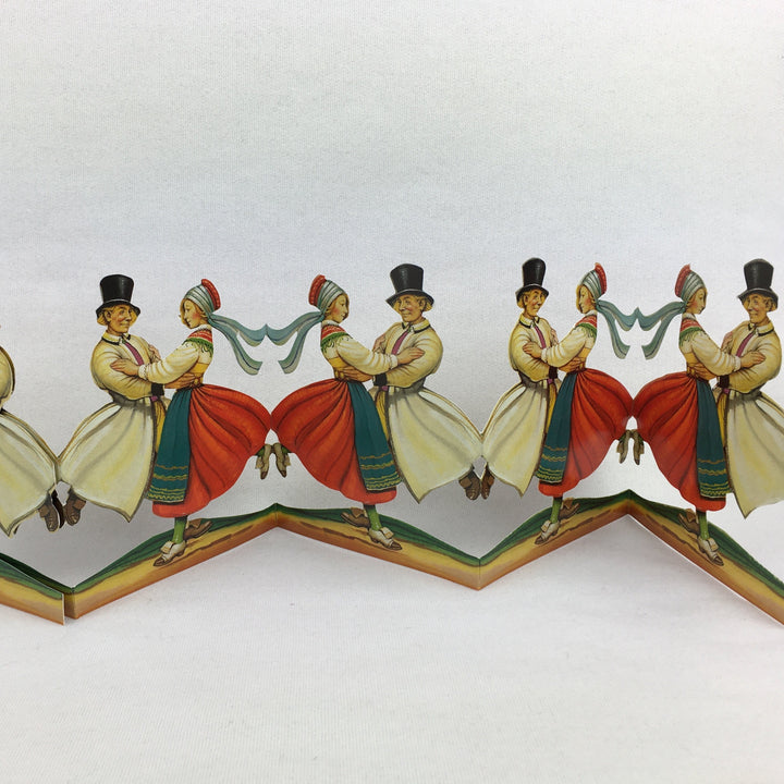 Cutout Swedish dancers by Helge Artelius