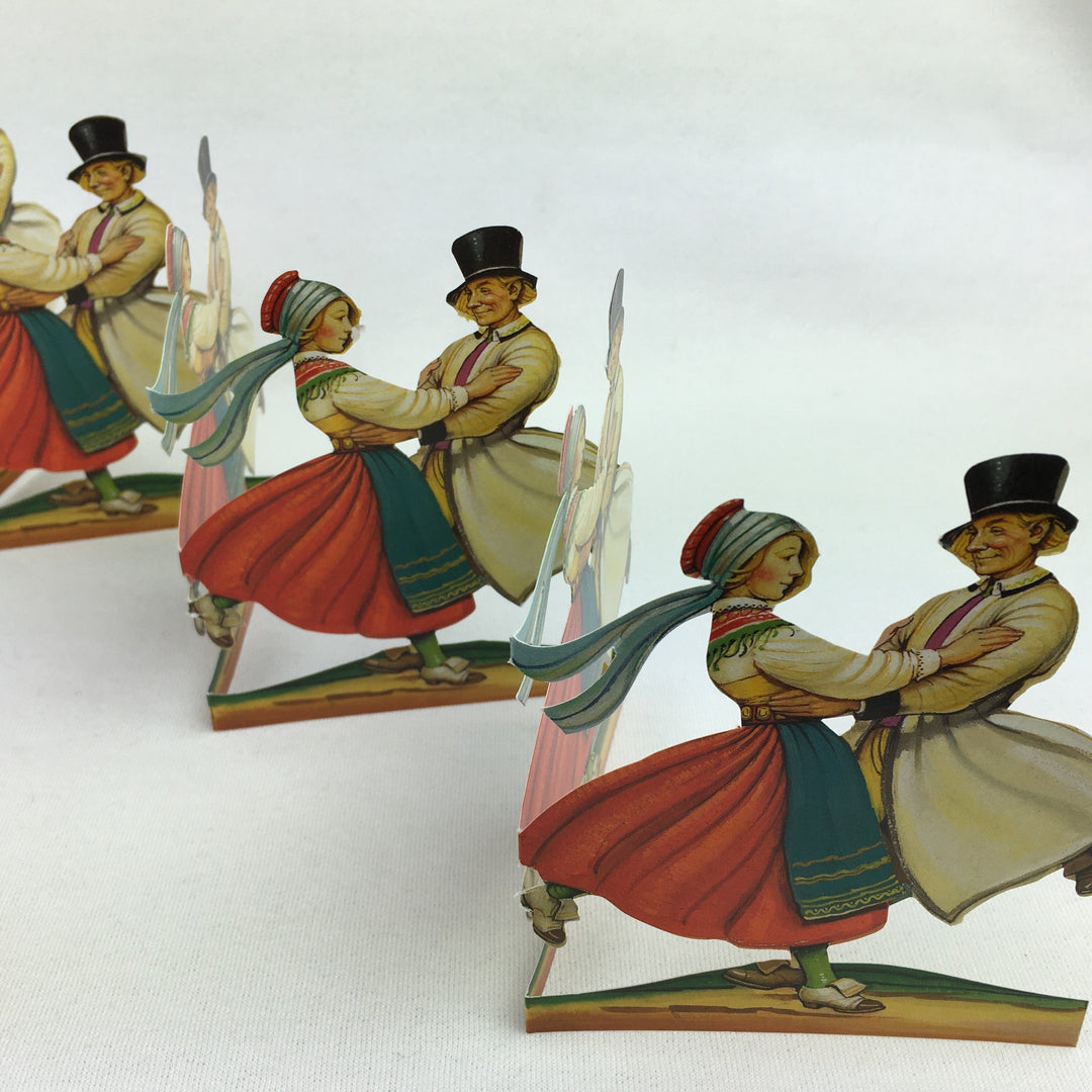 Cutout Swedish dancers by Helge Artelius