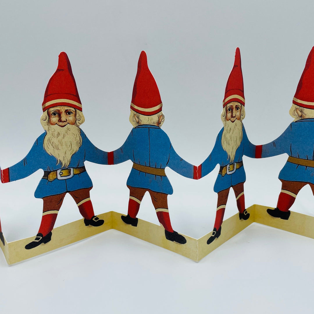 Cutout Tomte with blue coat