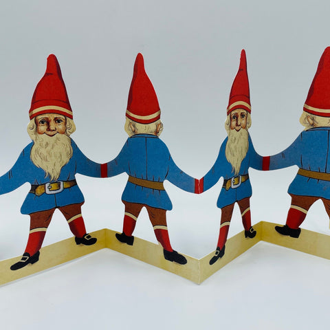Cutout Tomte with blue coat