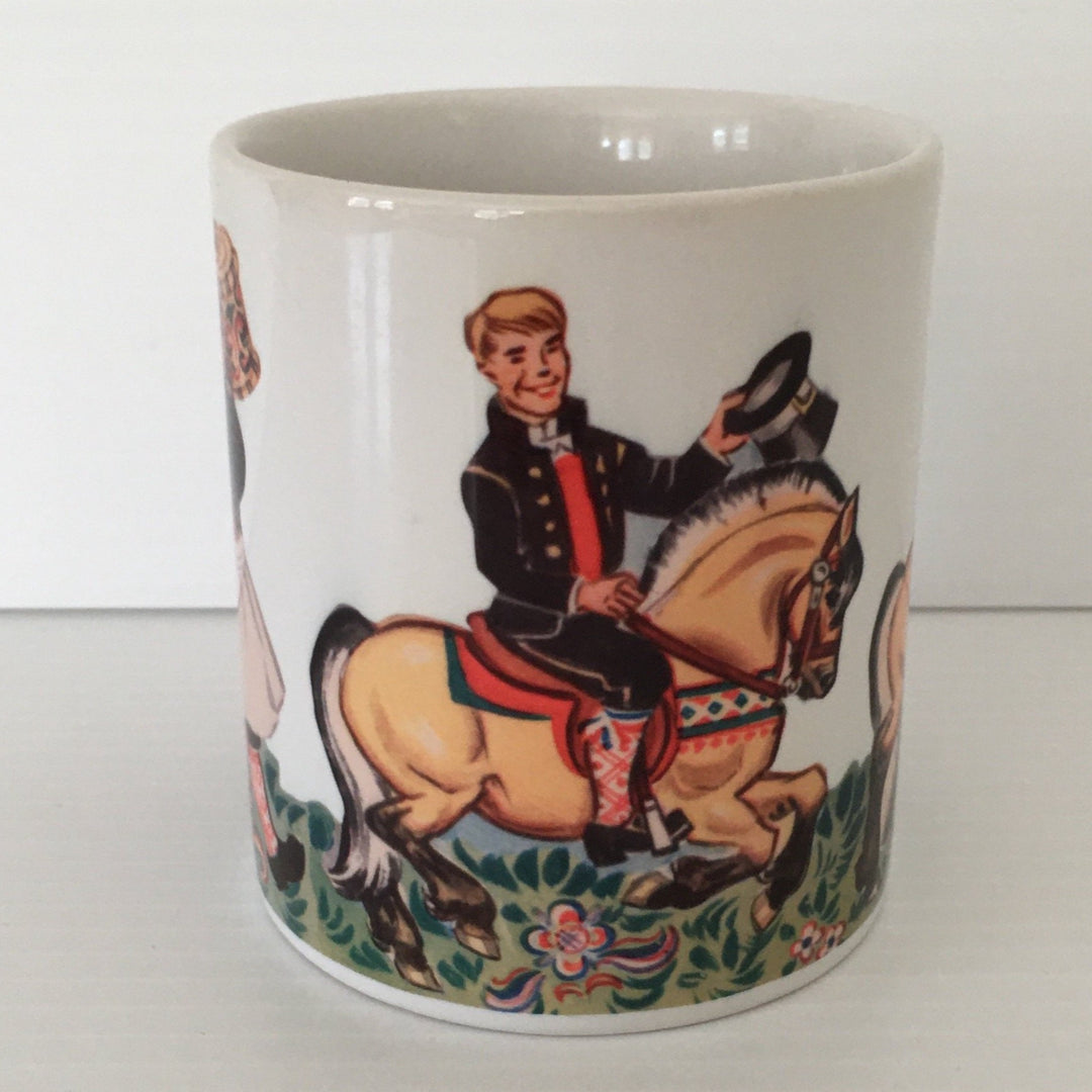 Norwegian bride & groom coffee mug