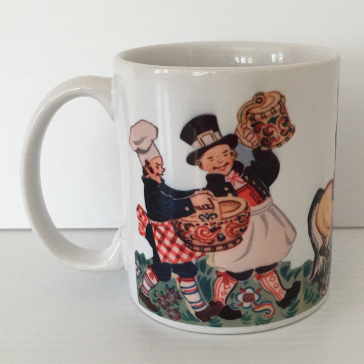 Norwegian bride & groom coffee mug