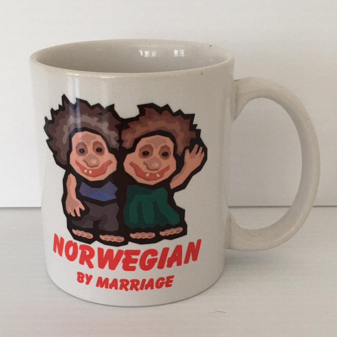 Norwegian by Marriage coffee mug