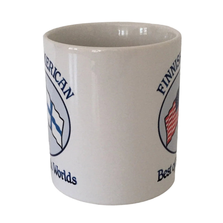 Finnish American  Best of Both Worlds coffee mug