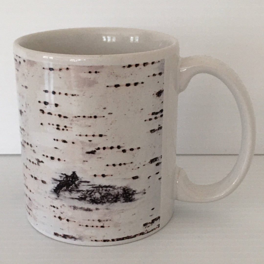 Birch Bark coffee mug