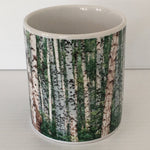 Birch Trees coffee mug