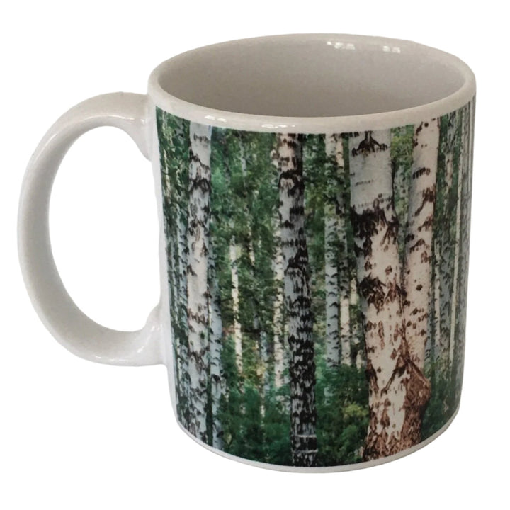 Birch Trees coffee mug