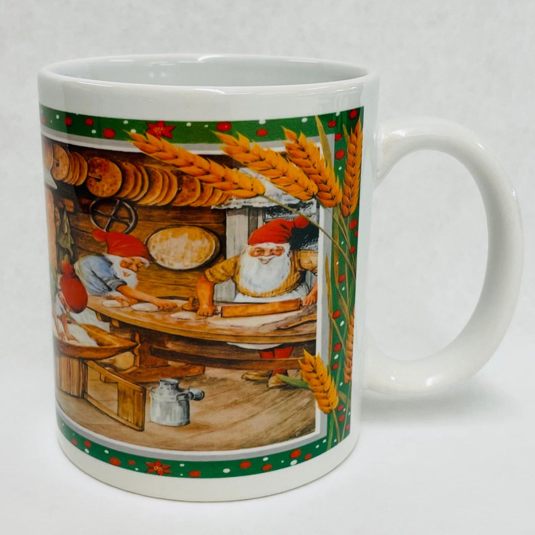 Tomtar baking bread coffee mug