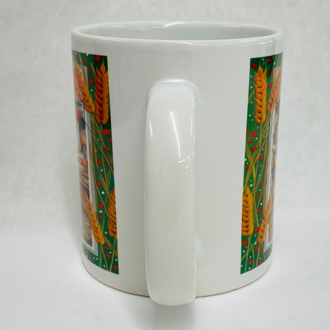 Tomtar baking bread coffee mug