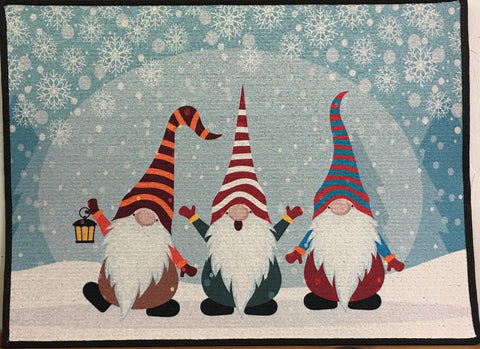 Three gnomes  rug