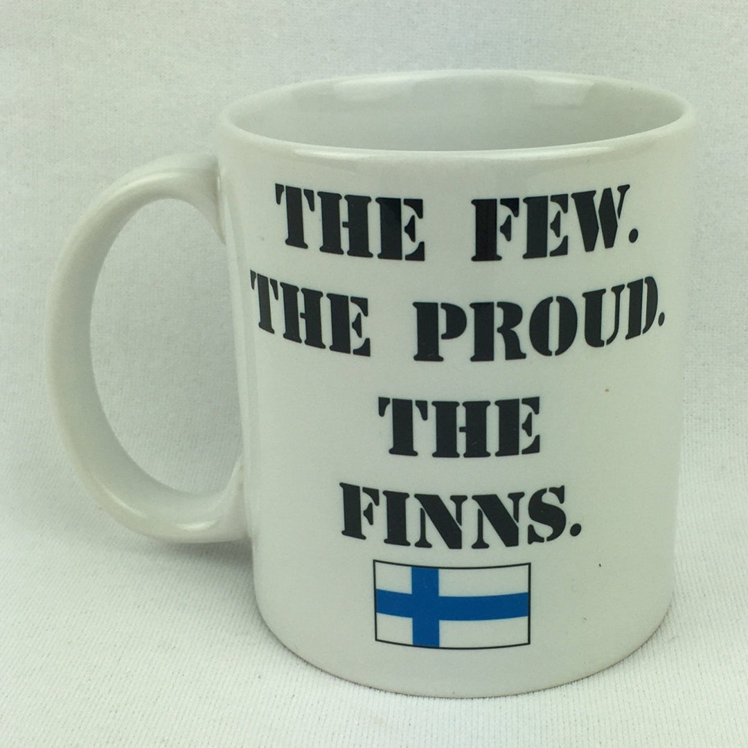 The Few The Proud The Finns coffee mug