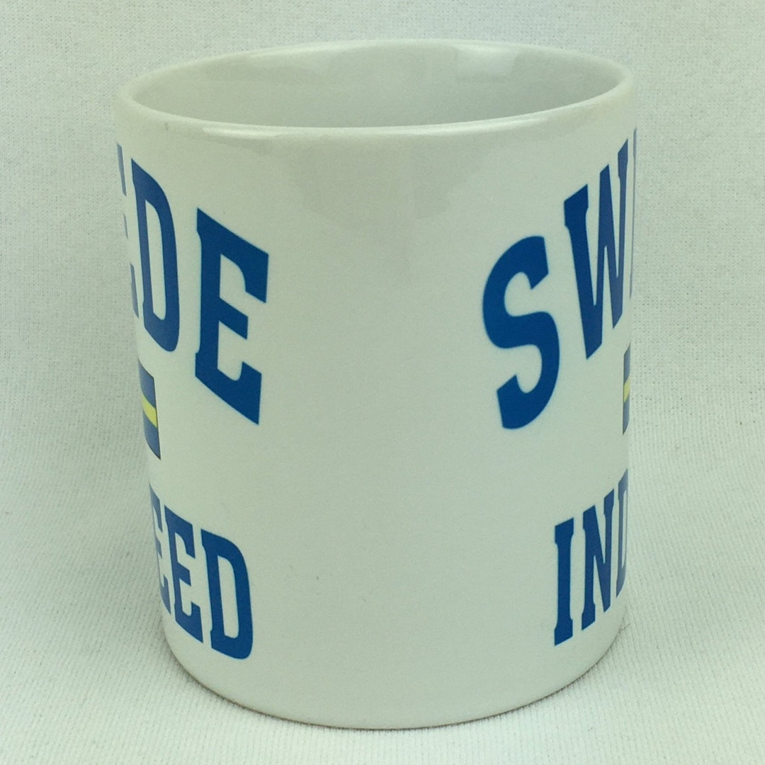 Swede Indeed coffee mug