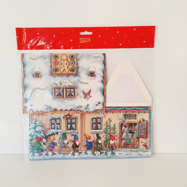 Gingerbread House Advent Calendar