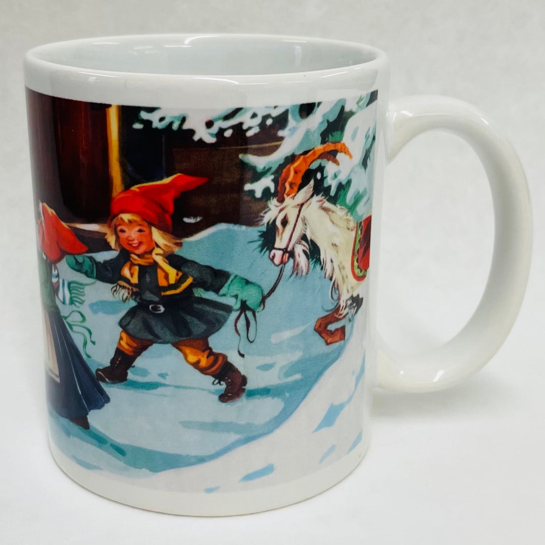 Tomtar Gnomes in the snow coffee mug