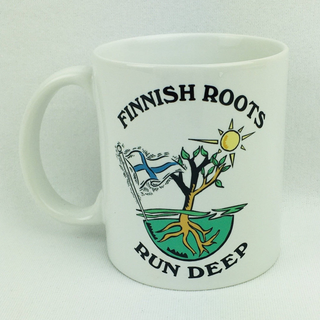 Finnish roots run deep coffee mug