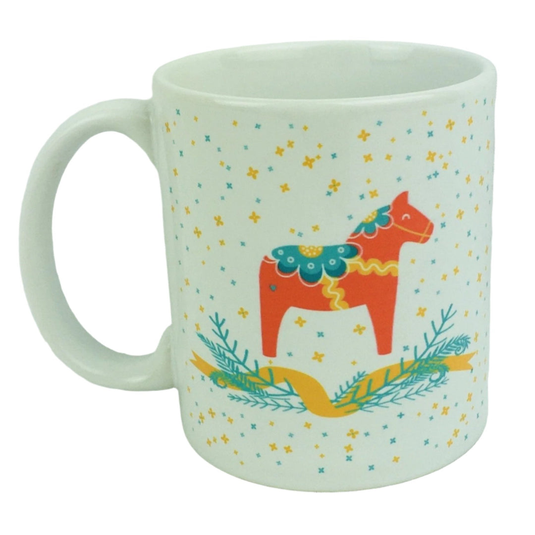 Dala horse coffee mug