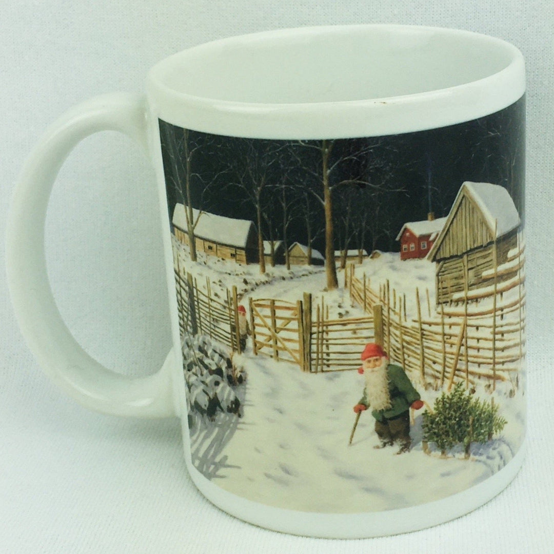 Jan Bergerlind Tomte with tree coffee mug