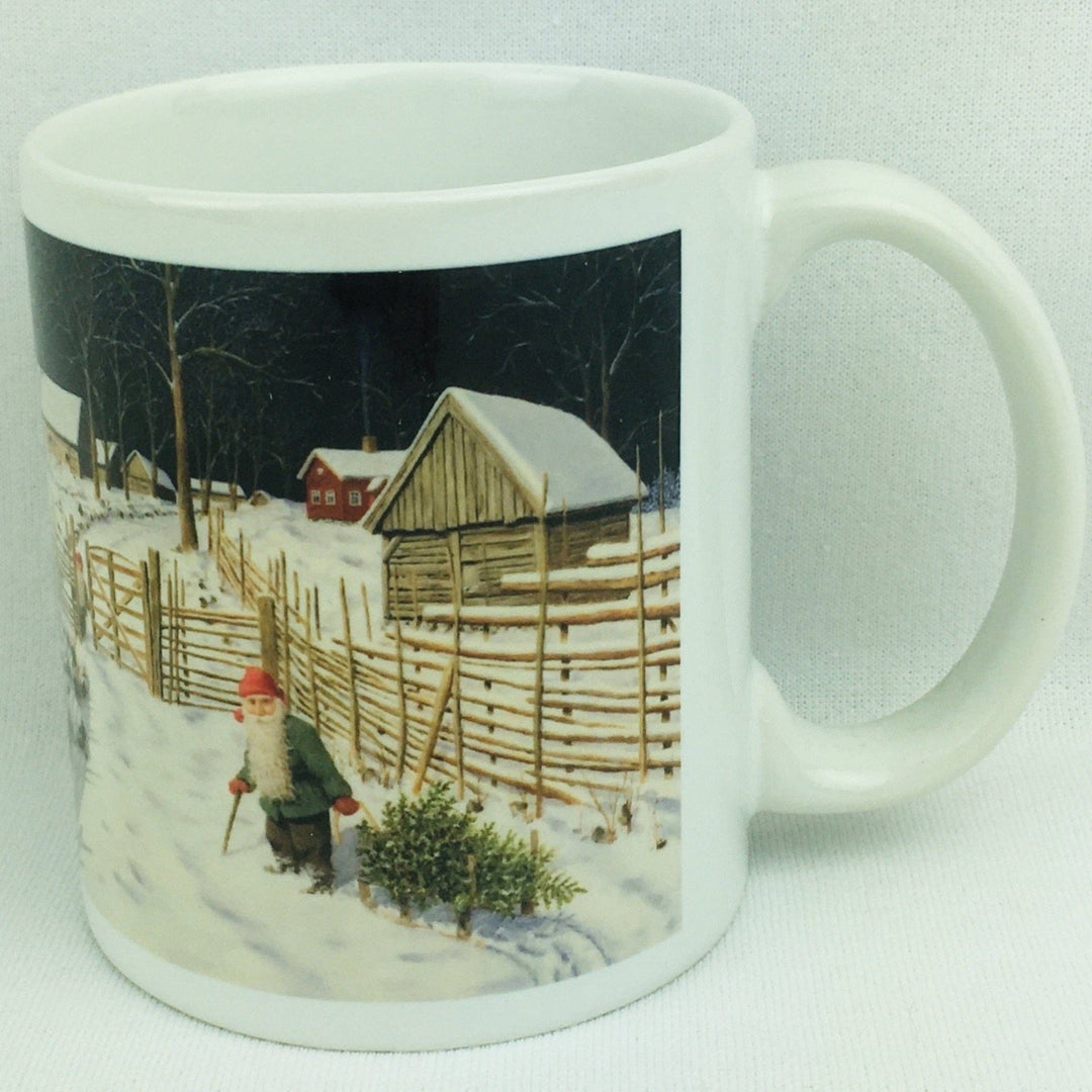 Jan Bergerlind Tomte with tree coffee mug