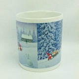 Eva Melhuish Tomtar with sleigh coffee mug