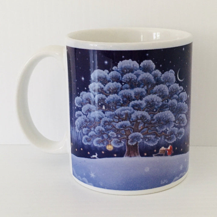 Eva Melhuish Winter tree coffee mug