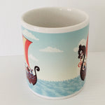 Viking Ship coffee mug