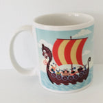 Viking Ship coffee mug