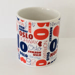 Love Oslo coffee mug