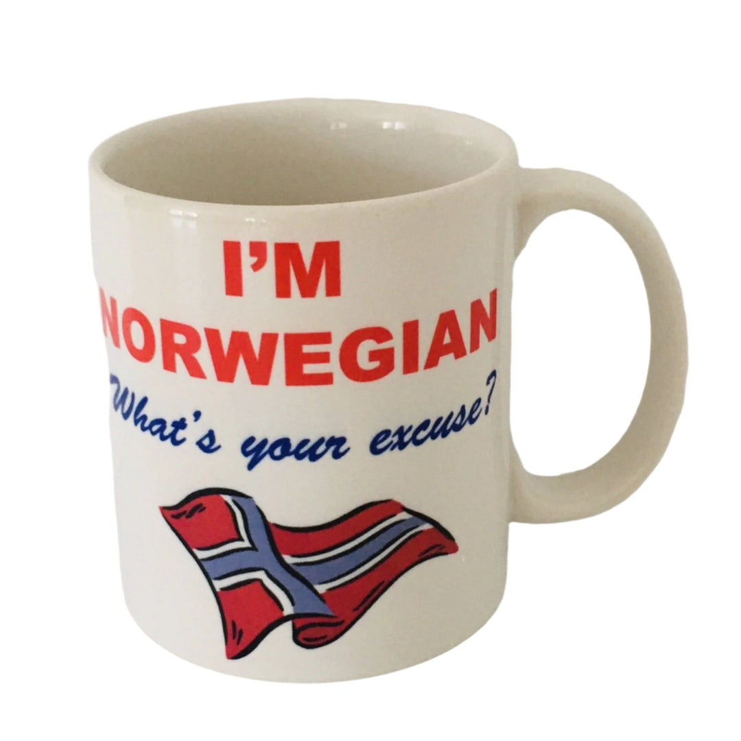 I'm Norwegian What's Your excuse coffee mug