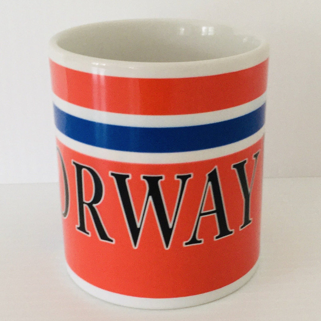 Norway Flag & Crest coffee mug