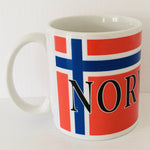 Norway Flag & Crest coffee mug