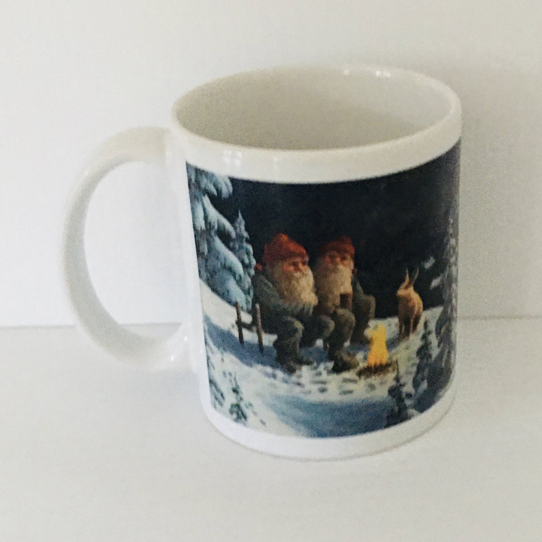 Jan Bergerlind Tomtar & Bunny coffee mug