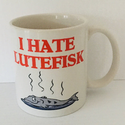 I Hate Lutefisk coffee mug