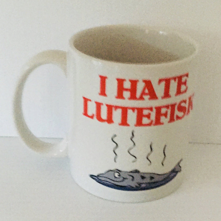 I Hate Lutefisk coffee mug