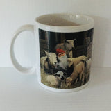 Jan Bergerlind Tomte with Sheep coffee mug