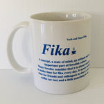 Fika Definition coffee mug