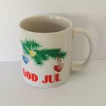 God Jul hearts coffee mug