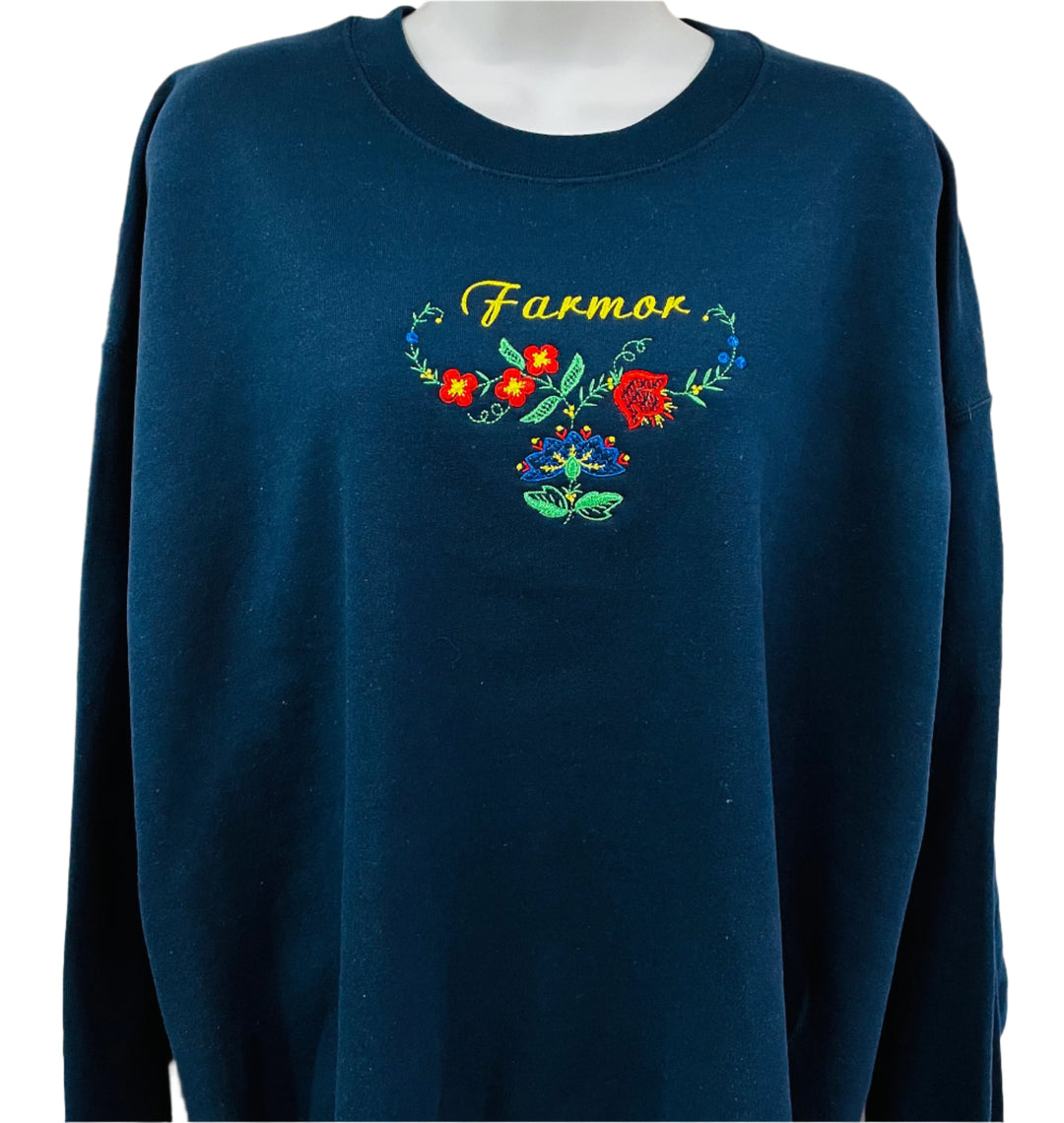 Sweatshirt - Farmor flowers